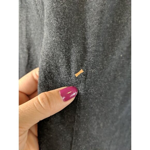 Kit & Ace Men's Button Up Shirt City Tech Charcoal Grey Long Sleeve Slim Sz Med - Picture 8 of 8